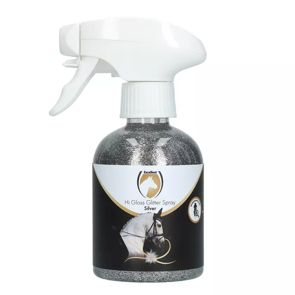 Glitterspray Zilver